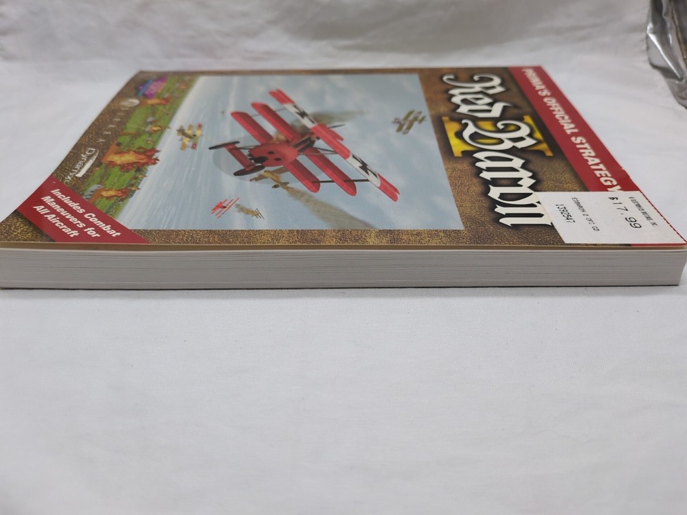 Red Baron II Primas Official Strategy Guide Book