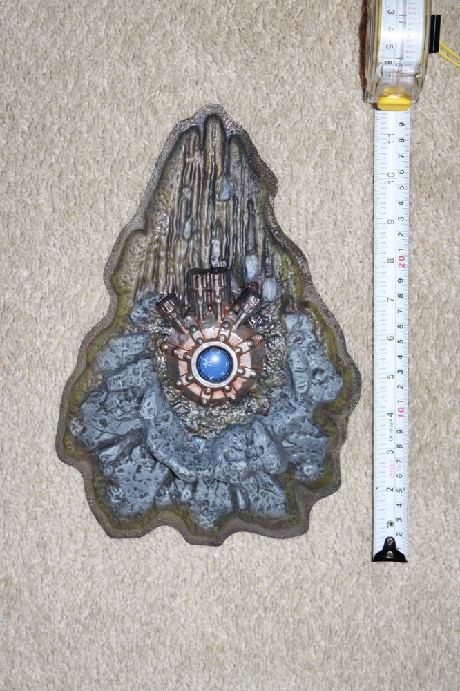 Games Workshop Warhammer 40k MOONSCAPE BLAST CRATERS - OOP- Well Painted