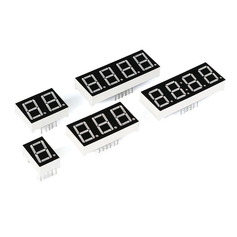 LED Segment Display Digital Tube 0.56" Common Anode/Cathode1/2/3/4Bit 4Bit Clock