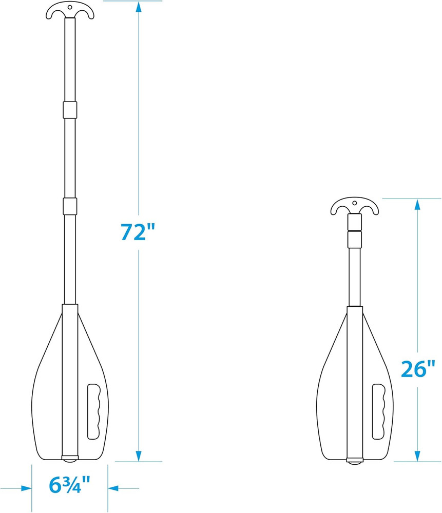 Telescoping Boat Hook Paddle Emergency Boat Hook Multi Purpose Tool