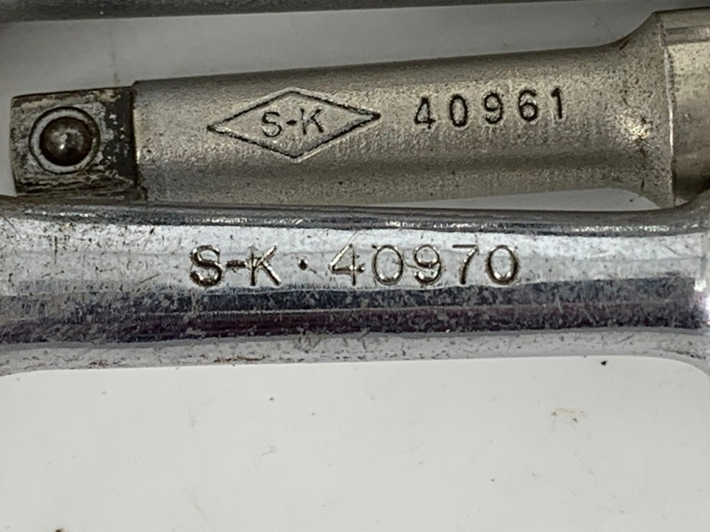 S-K Tools Ratchet Set in Box (INCOMPLETE READ CONDITION, Revised)