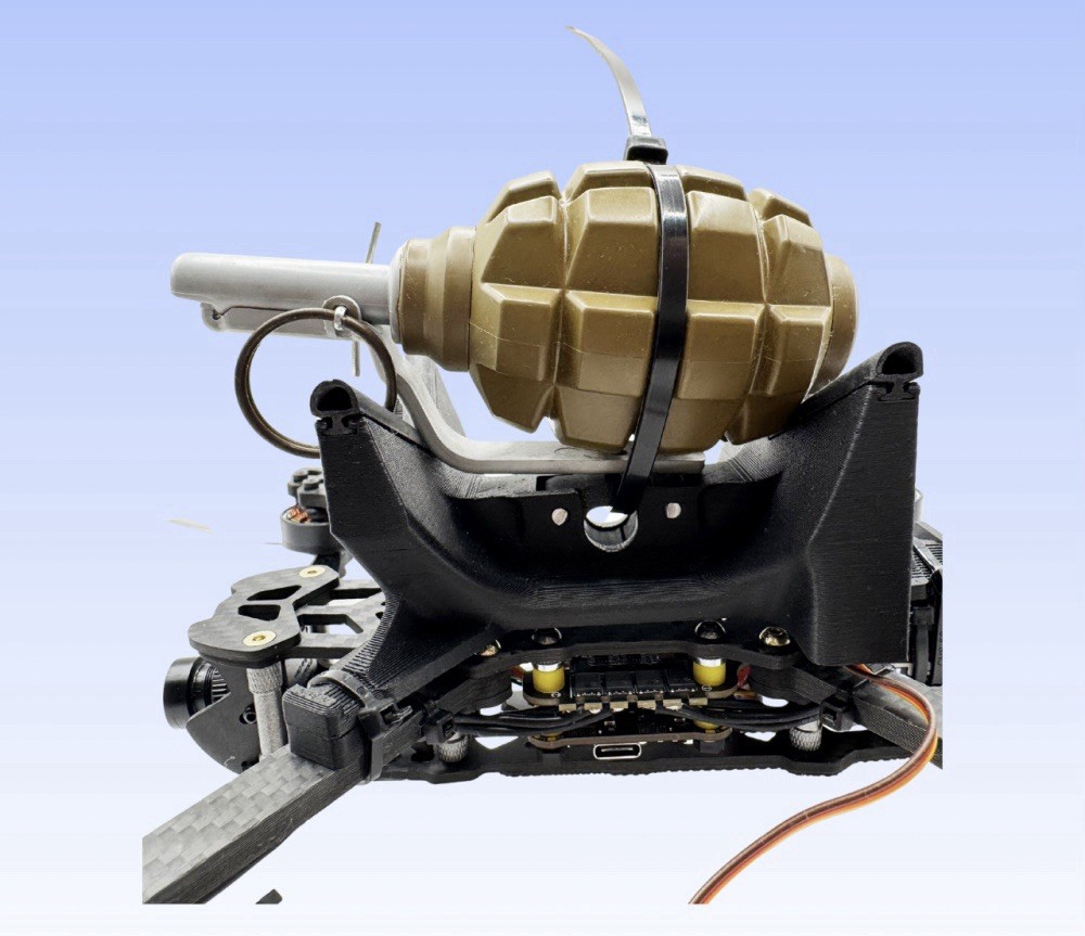 Universal FPV Drone Payload Drop System 68g Lightweight Frame Mount