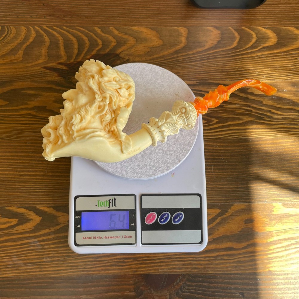 S.Yanik Meerschaum Pipe Zeus