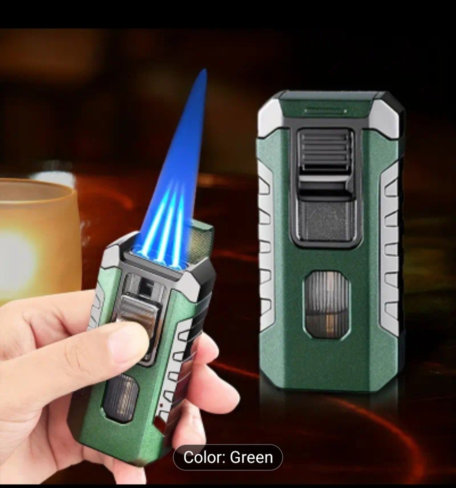 Cigar Torch Lighter 3 Flame