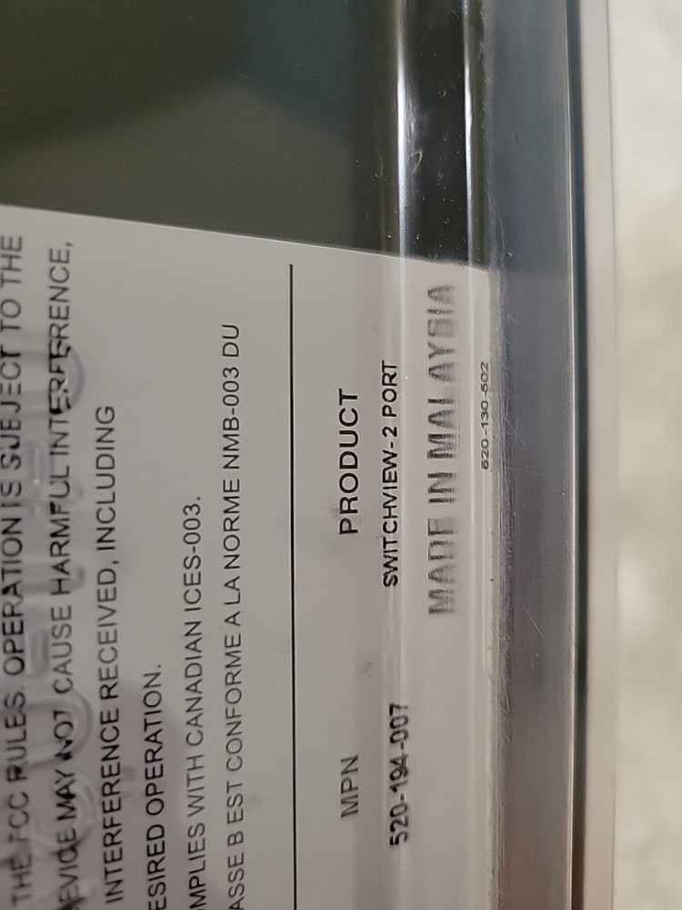 Avocent Switch View 520-194-007