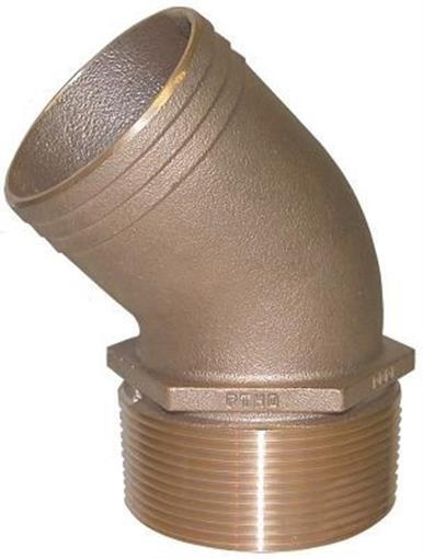 Groco Brz Pipe/Hose-45 3" PTHD-3000
