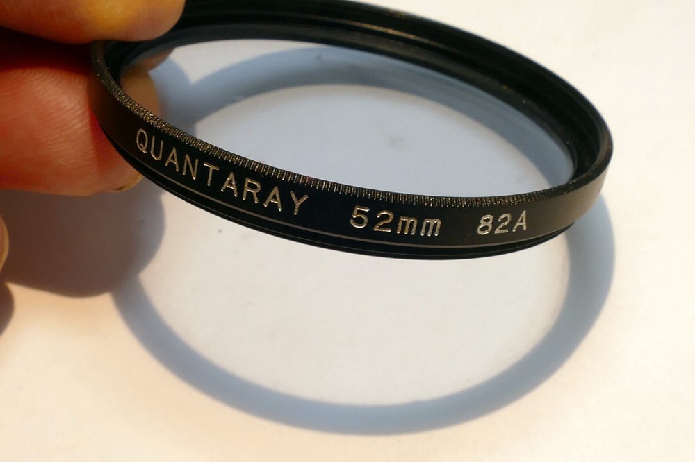 Quantaray 52mm Filter 82A Blue made in Japan