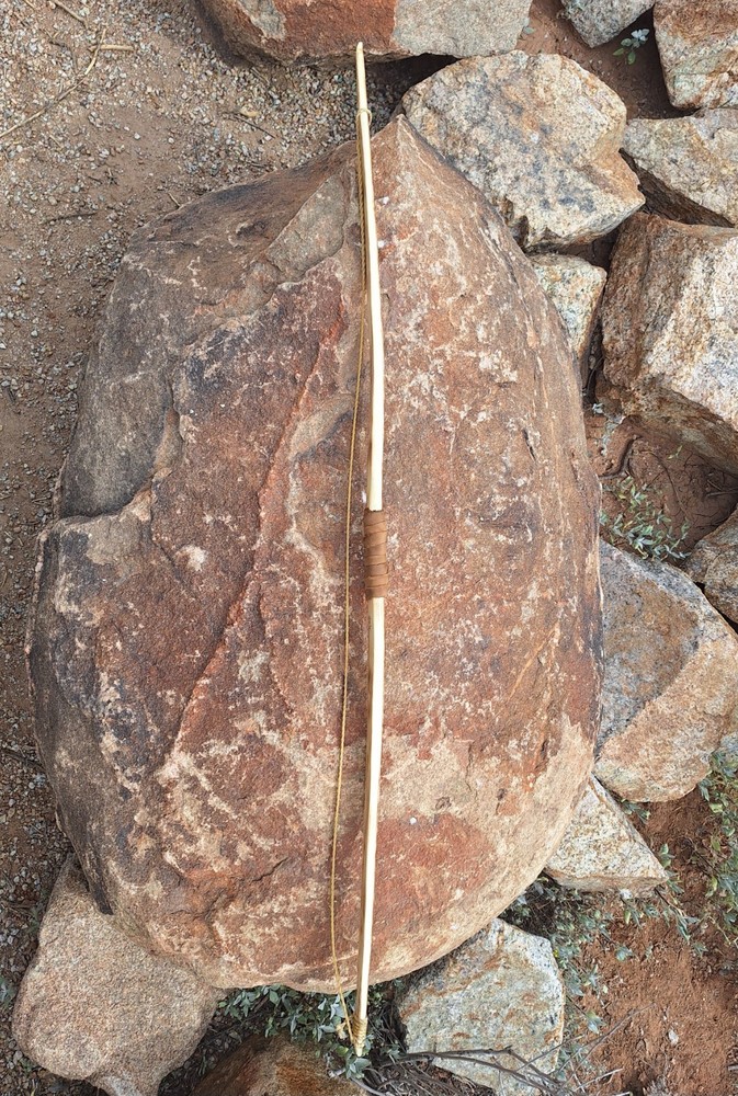 Sinew backed Hackberry bow 48" long 45#@20"