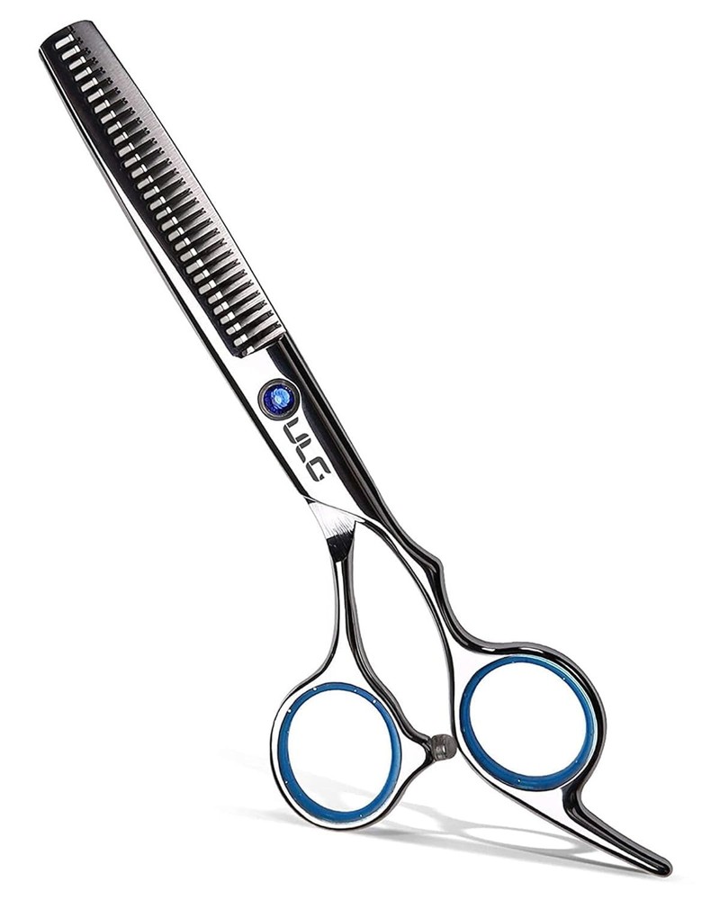 Hair Thinning Scissors ULG Professional Barber’s Texturizing Teeth Blue