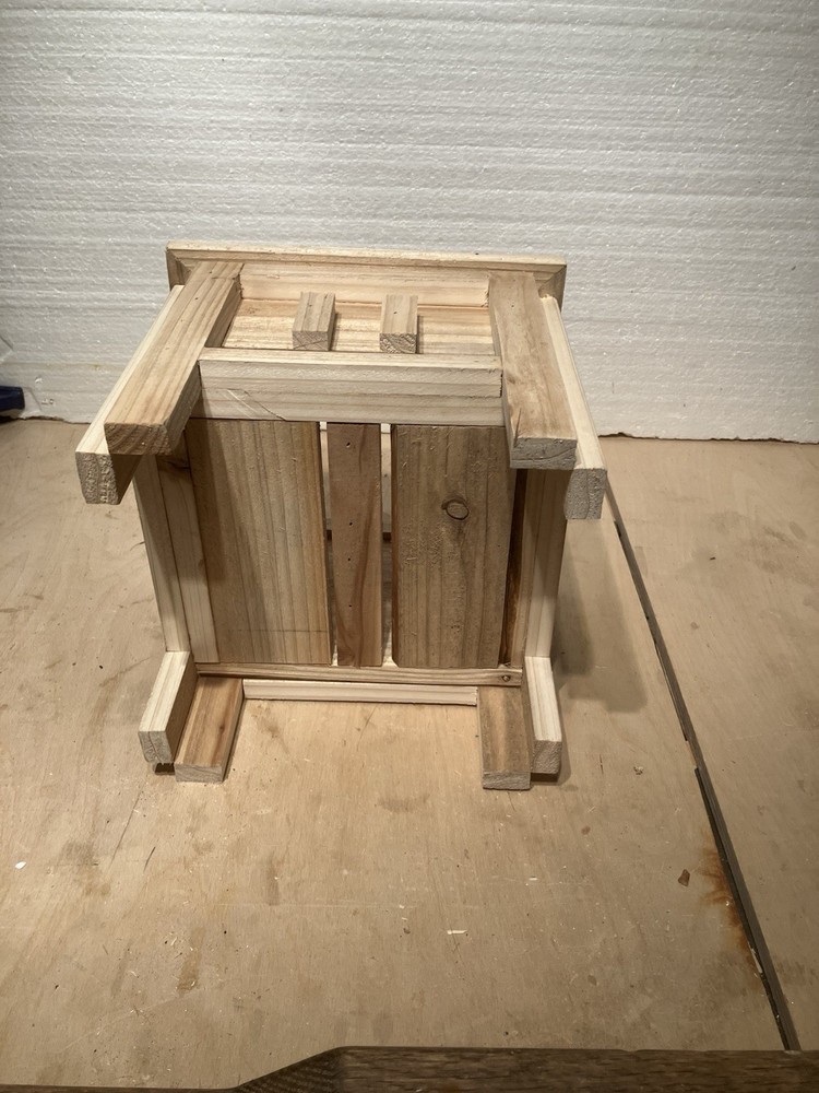 Rustic Wooden Cedar Planters Box Home Decor Storage Multipurpose