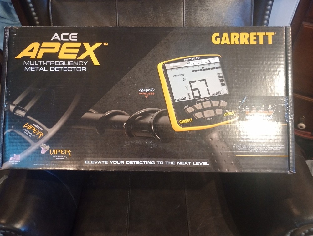 Garrett Ace Apex Multi-Flex Multi-Frequency Metal Detector