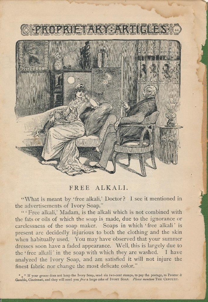 Magazine Ad - 1886 - Ivory Soap