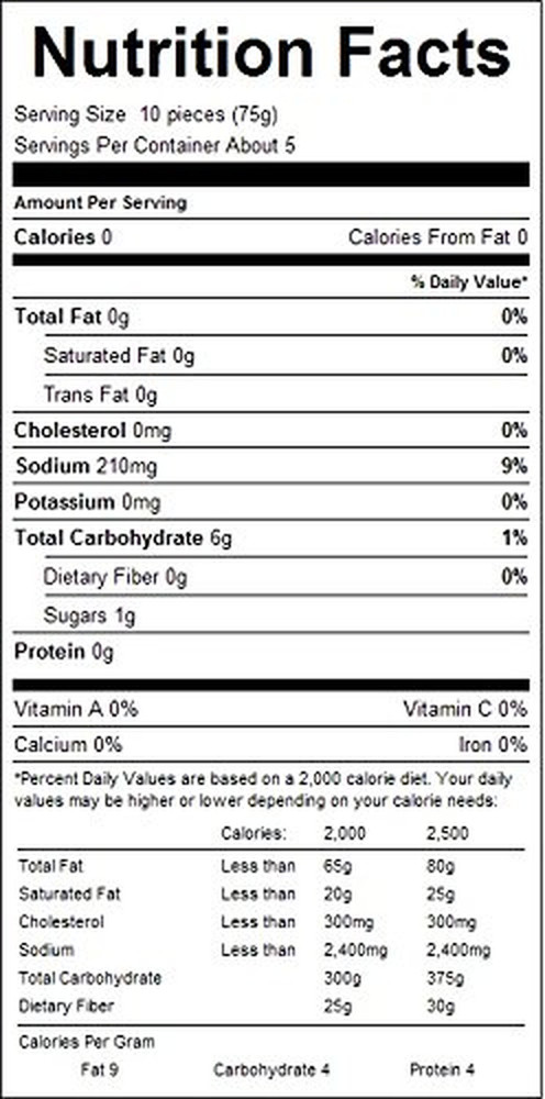 Dill Garlic Pickle Chips 33 Oz. (2 Jars)