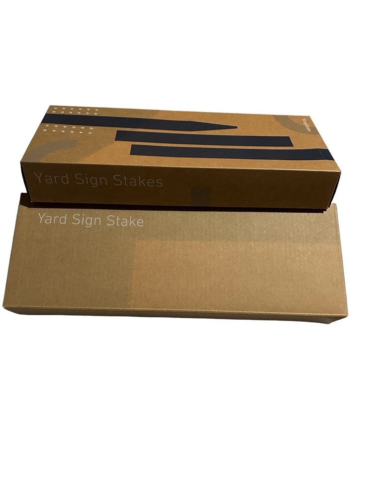 Simplisafe Home Security Alarm Yard Sign Stake, Stake only. New! 2 Boxes