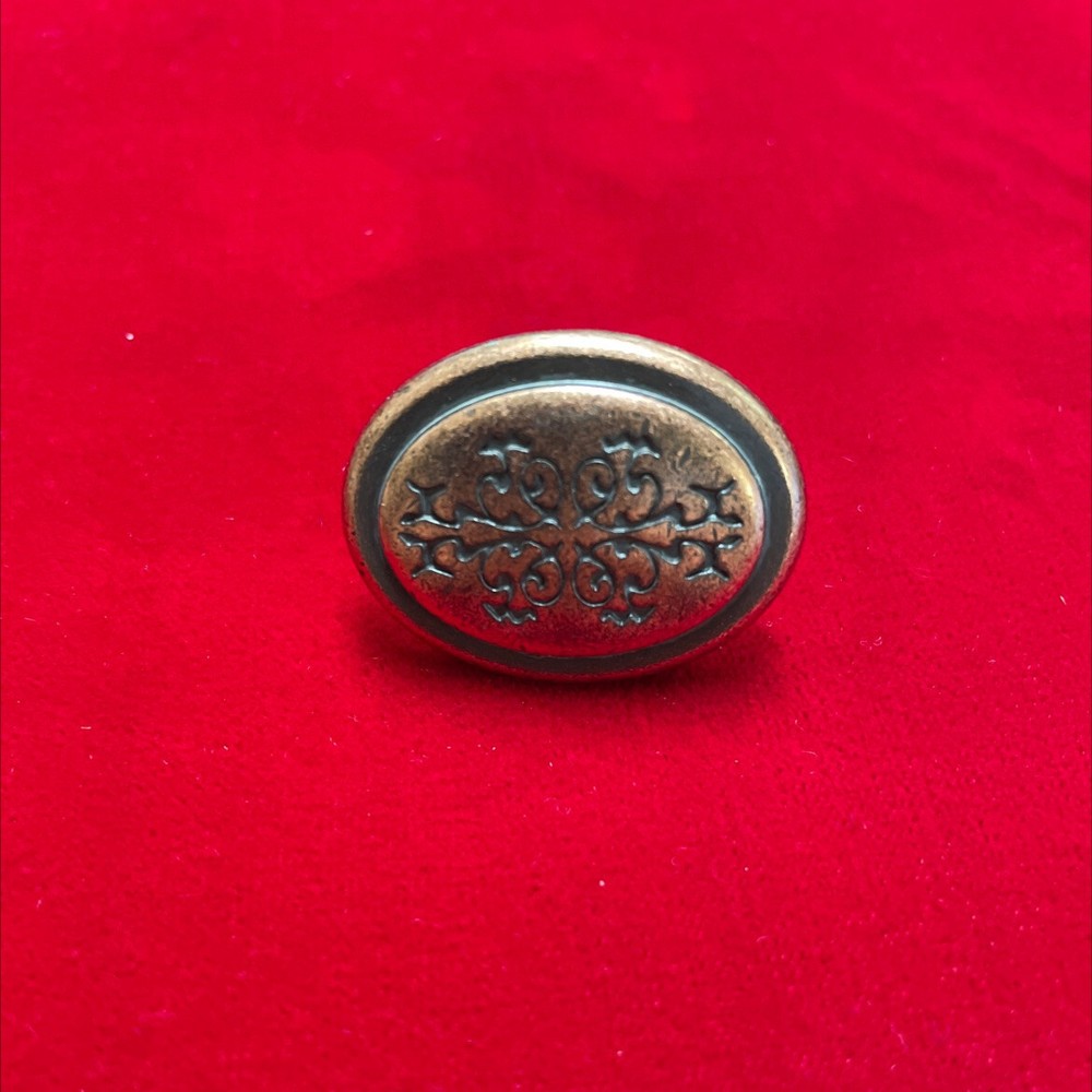 (5 Pack) 1-3/8 inch Cimarron Knob Antique Copper