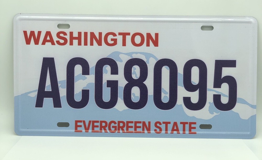 Wall Deco License plate