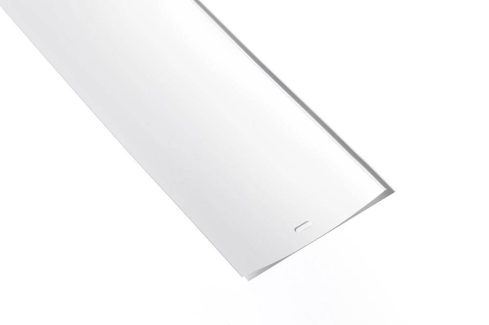 White Vertical Blinds Replacement Slats, for Doors Windows. Easy Install 82.5"