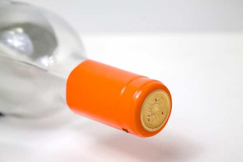 ORANGE PVC SHRINK CAPSULES 30 Pack