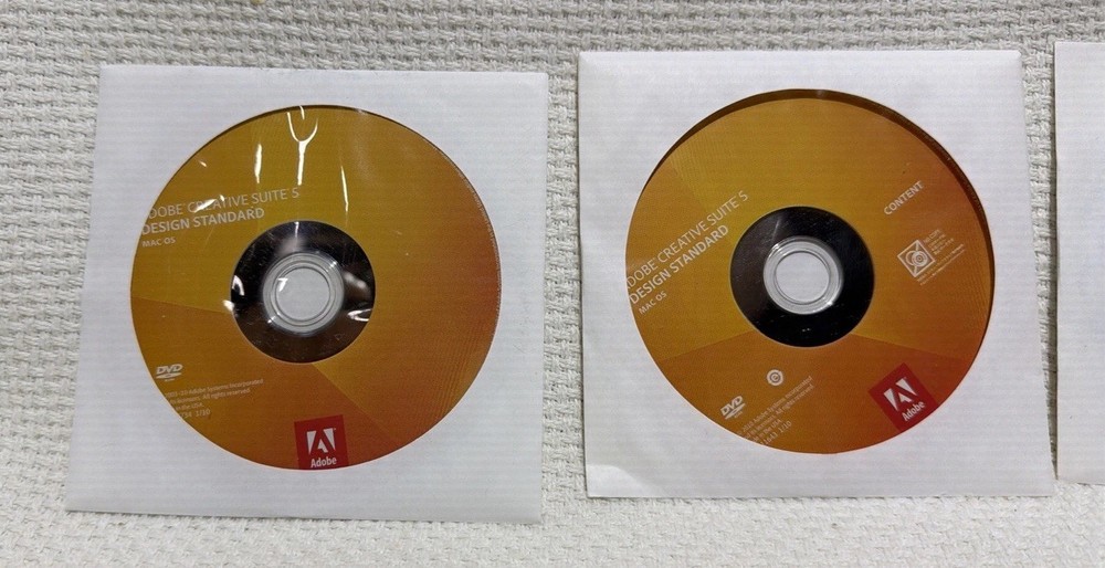 Adobe Creative Suite 5 CS5 Design Standard For MAC OS Full Retail DVD Vers.