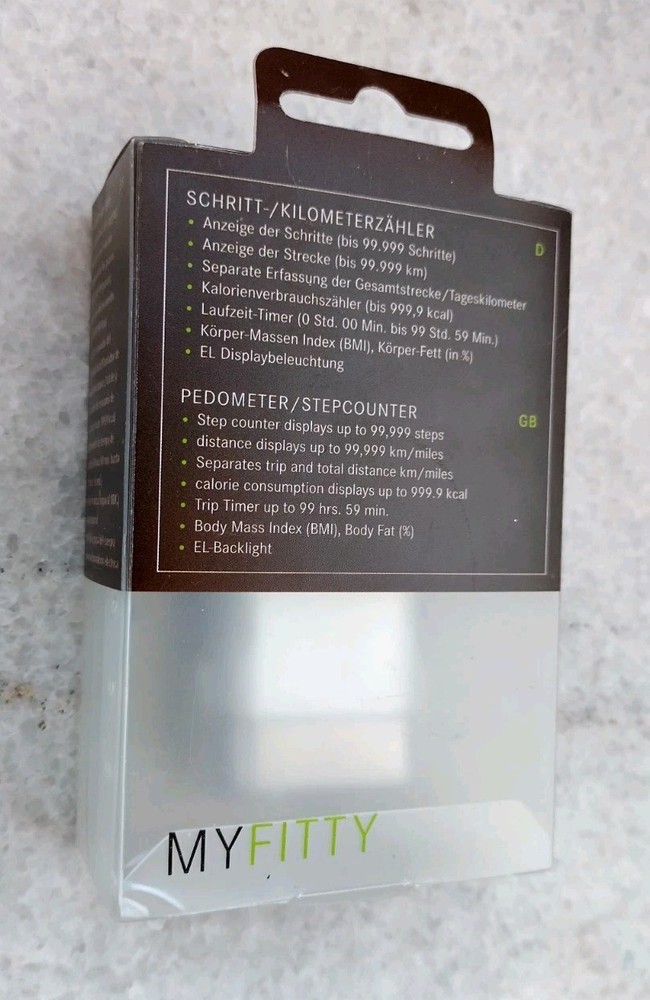Vintage pedometer