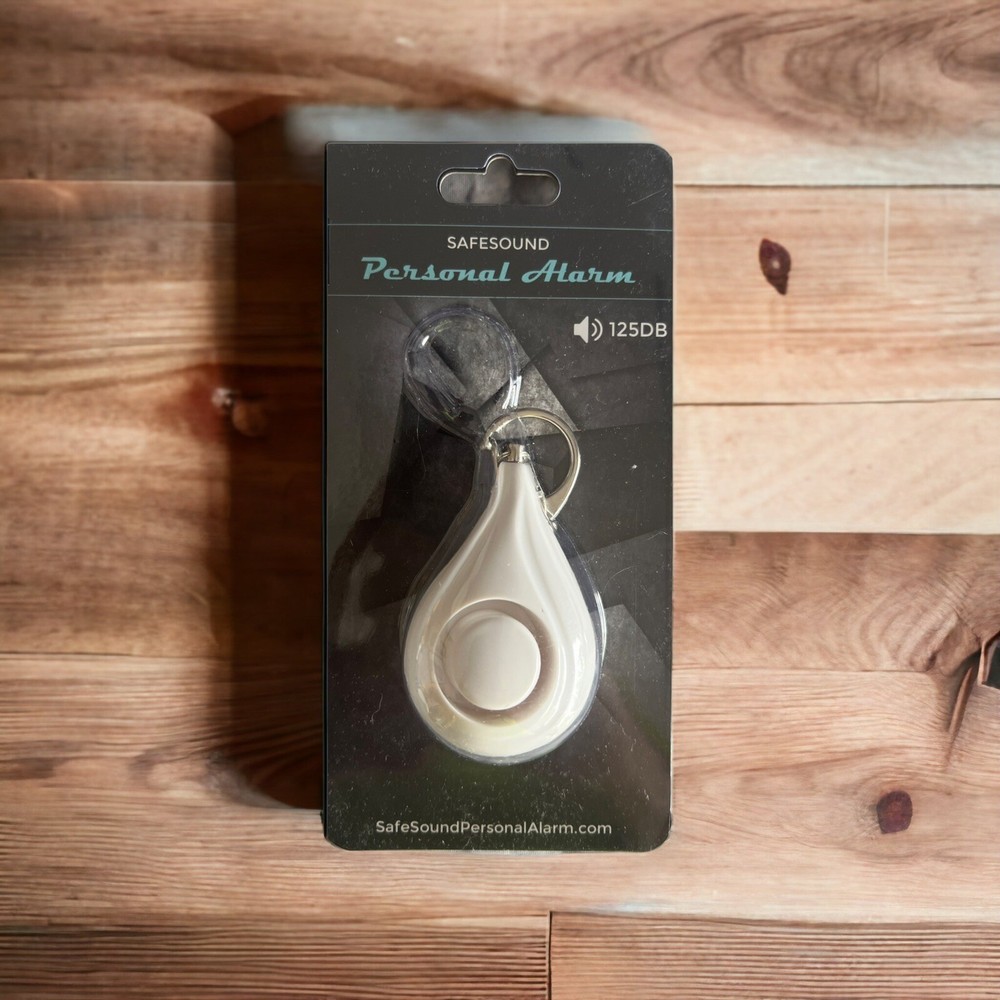Safesound Personal Alarm - 125DB - White -NIB