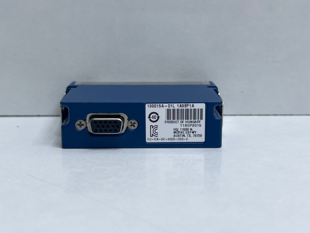 NATIONAL INSTRUMENTS NI9205 / 199015A-01L ANALOG INPUT MODULE 32 CHANNEL