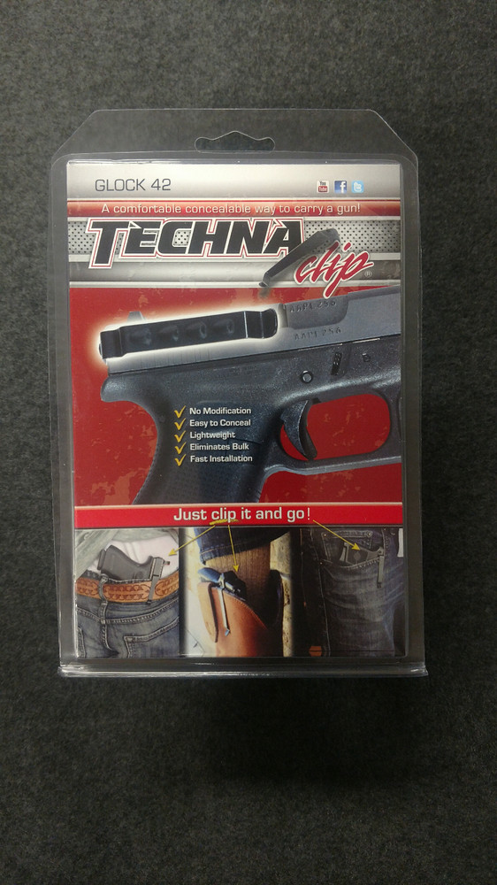 TECHNA CLIP FITS GLOCK 42 G42BRL