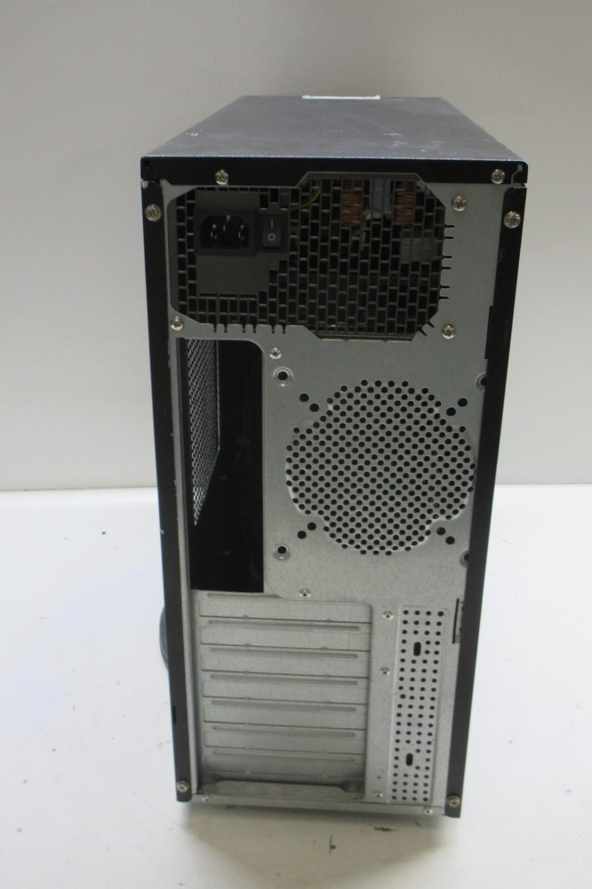 Retro Black Sleeper ATX Computer Case Case w/ 450W PSU