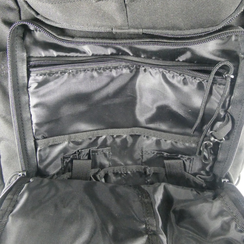 Yukon Tactical Alpha 3-Day Black Pack / 45L Water Resistant Backpack