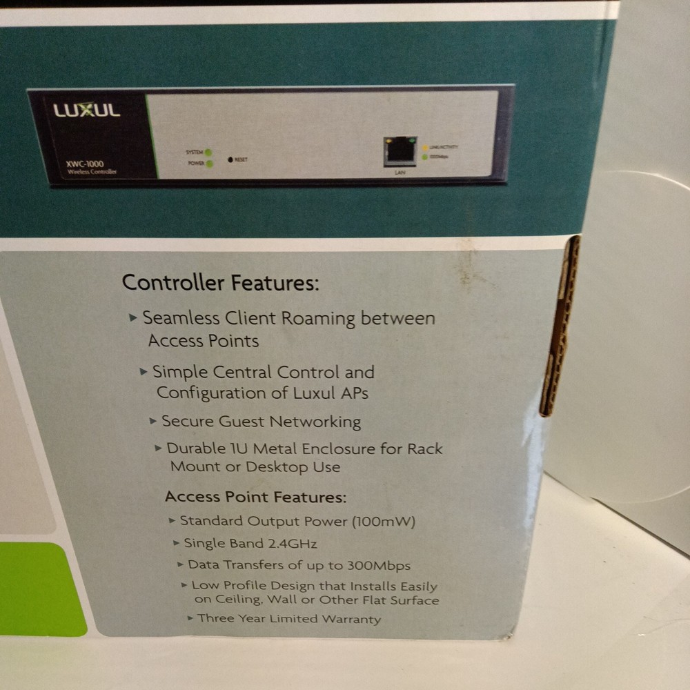 Luxul Wireless Controller System w/3 Three Access Points XWS-1310