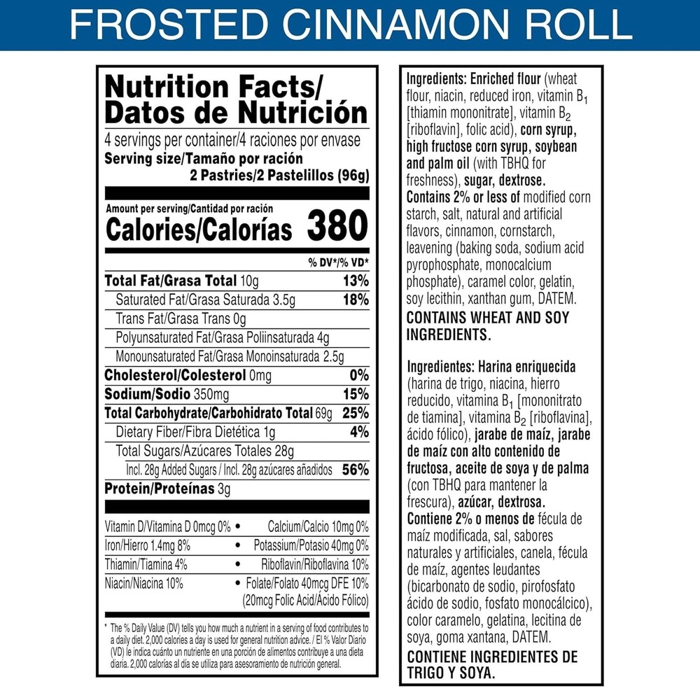 Easy Dessert Idea: Cinnamon Roll Toaster Pastries