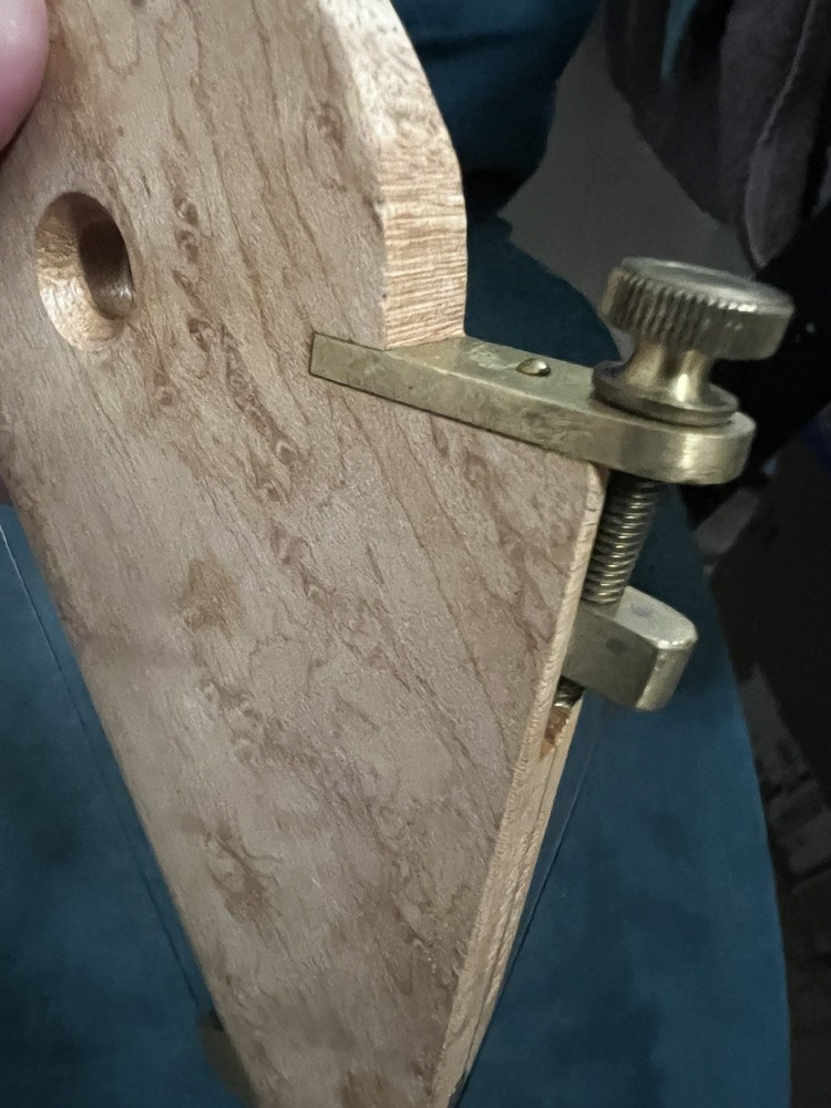MCM Teak Wire Cheese Slicer