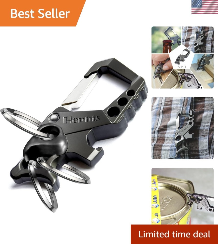 Durable Skull Design Keychain - Essential Car Emergency Escape & Bottle Opener