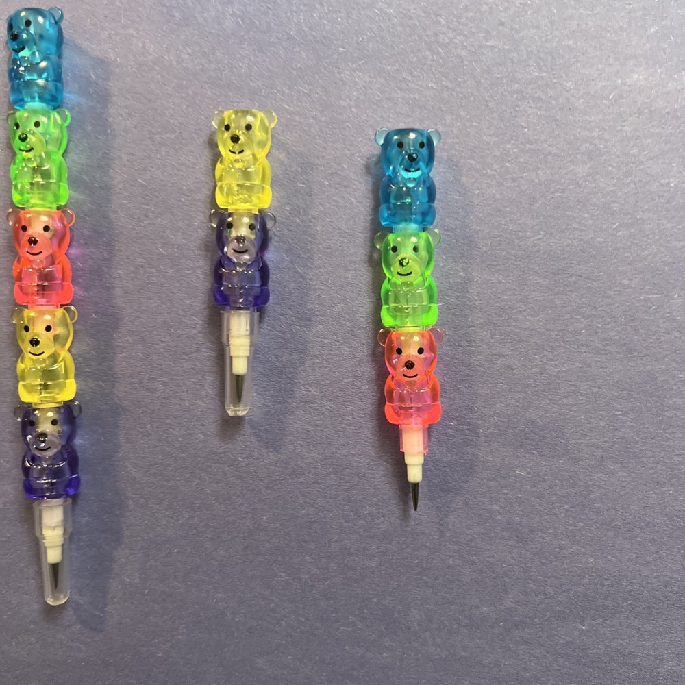 4 Stackable Bears Mechanical Pencils