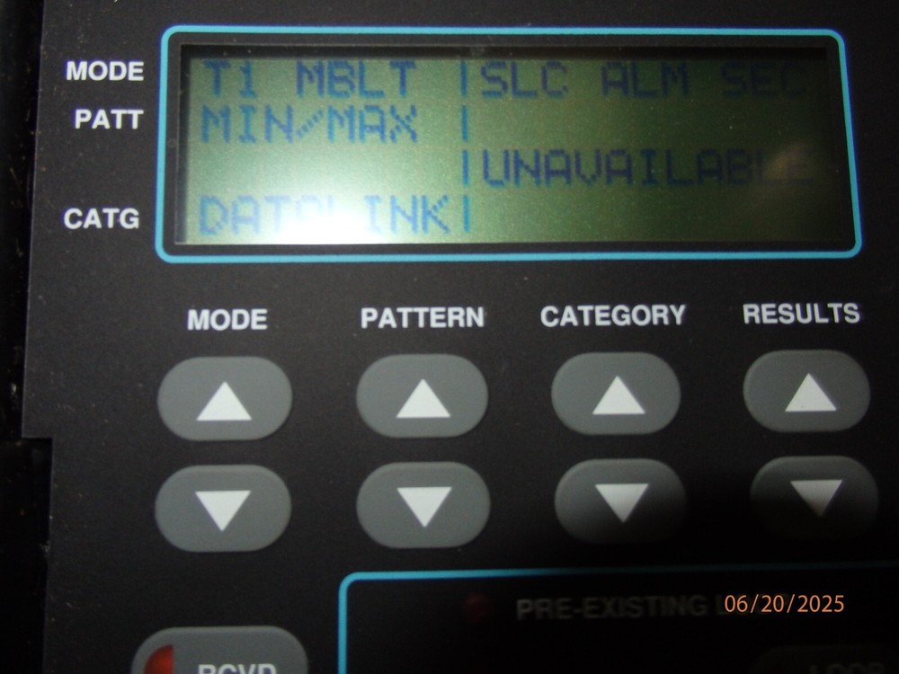 TTC T-Berd 107A T-Carrier Analyzer