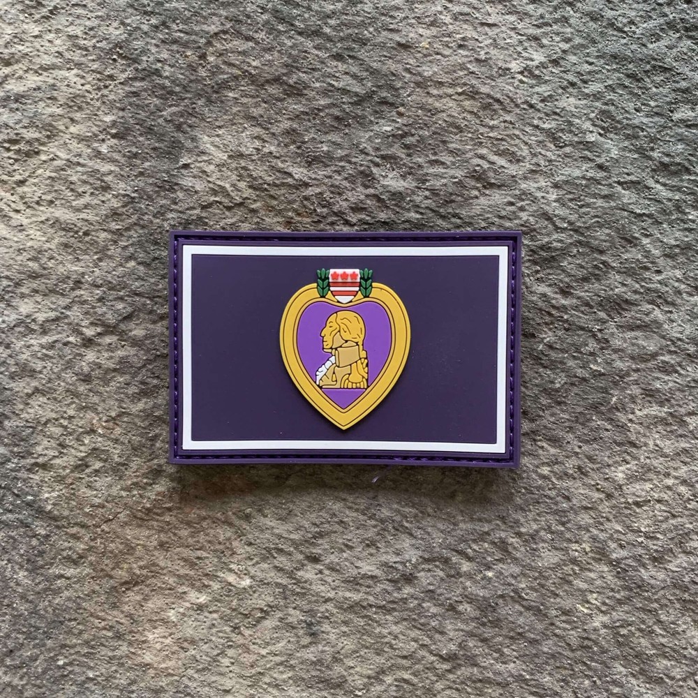 Ryan Weaver Heroes collection - Purple Heart PVC Patch by PatchOps