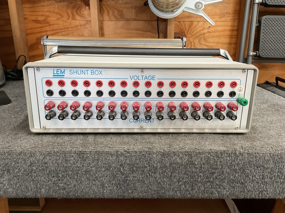 LEM Shunt Box Type 5000 Current Measurement Power System Module Industrial