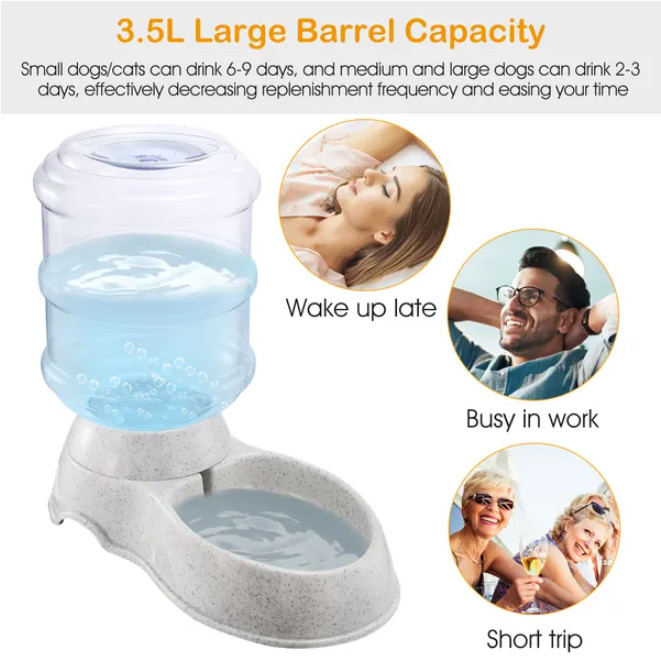 NEW✨Automatic Gravity-Flow Pet Waterer