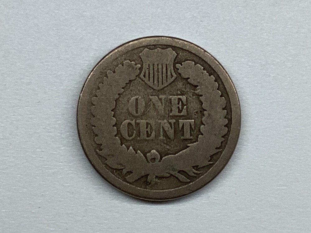 1863 Indian Head Cent Circulated Bin P1-K