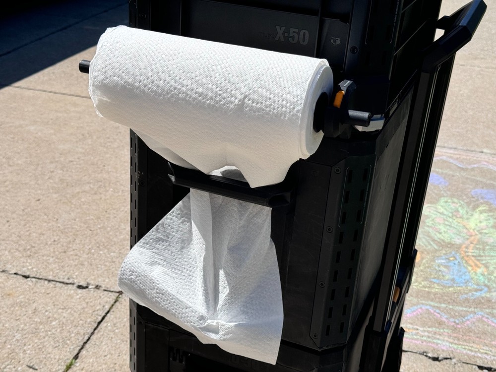 TOUGHBUILT Grommets for Towel Holder STACKTECH, NEW tool for carpenter.