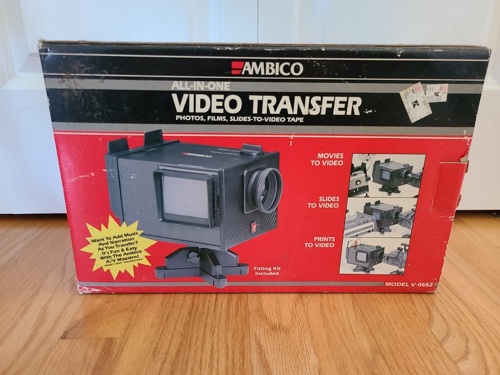 Ambico V-0652 ALL-IN-ONE Video Transfer System