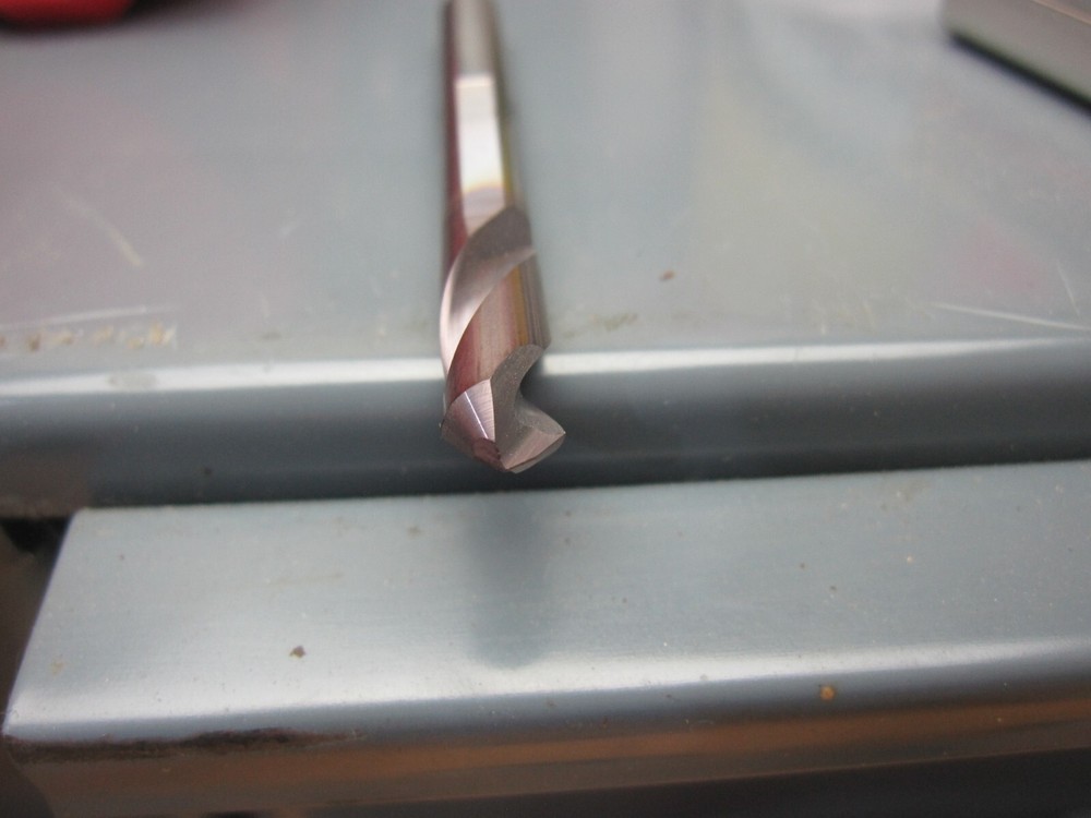 Cutwell 1/4" solid carbide spotting drill 2-/2" OAL