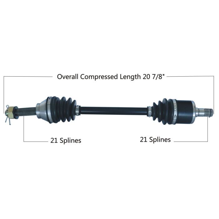 TYTANEUM OE REPLACEMENT CV AXLE CAN-AM FRONT LEFT