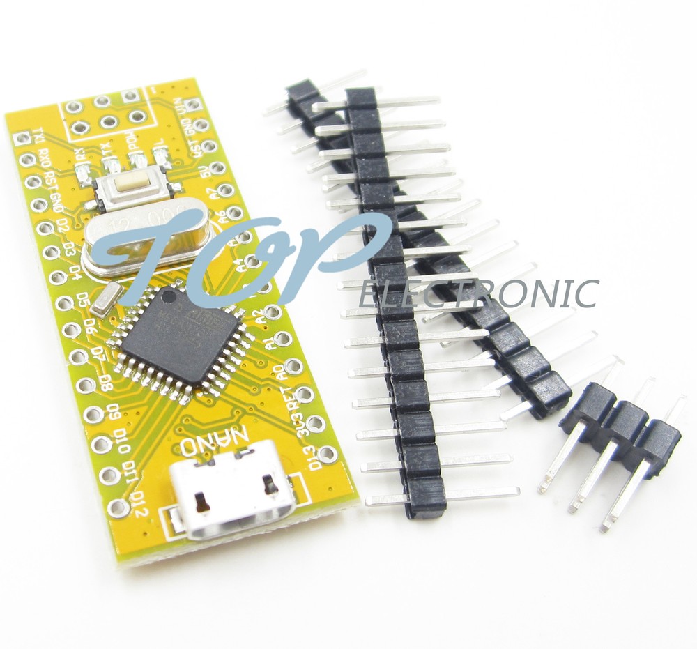 5PCS Top Micro USB Nano V3.0 ATmega328P 5V 16M Micro-controller board