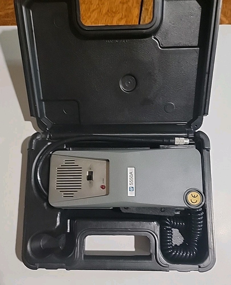 TIF Instruments Model TIF5650A Automatic Halogen Leak Detector w/ Case WORKS