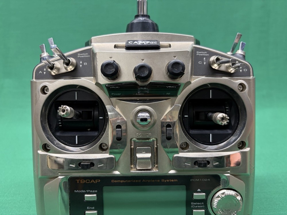 Futaba T9CAP PCM1024 Computerized Airplane System Transmitter with Manual