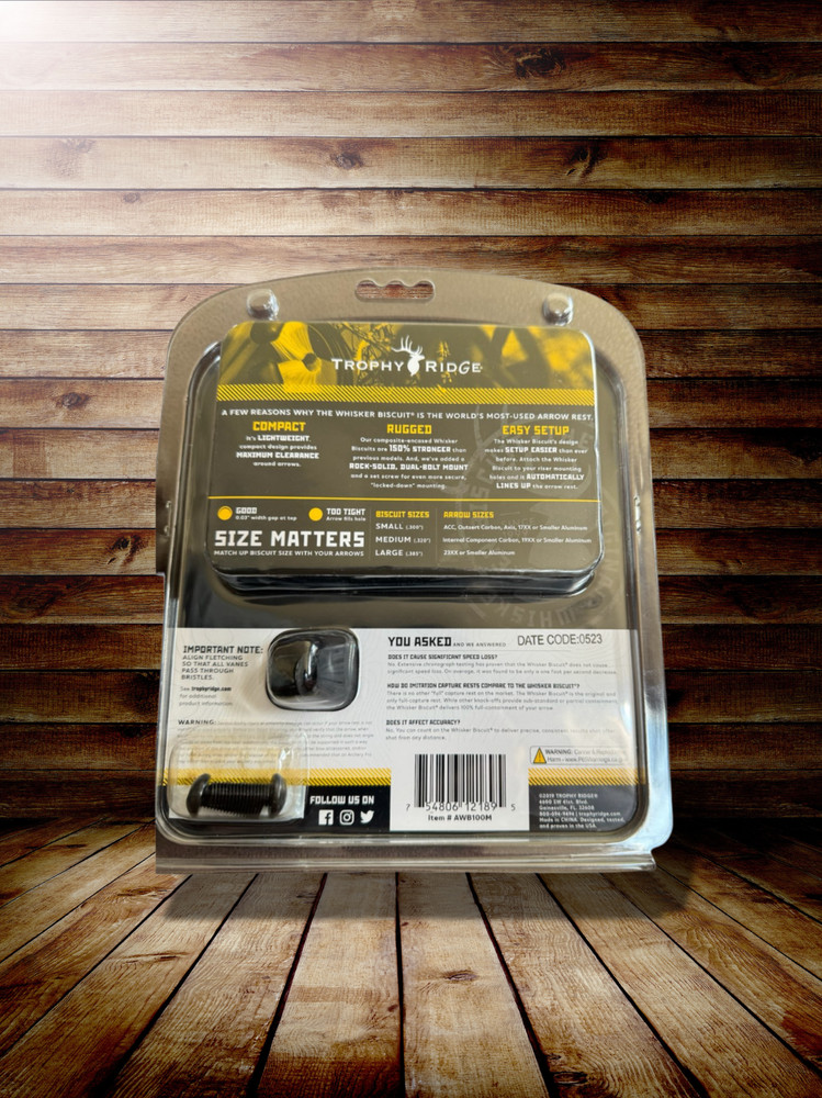 Trophy Ridge AWB100M Quick Shot Arrow Rest