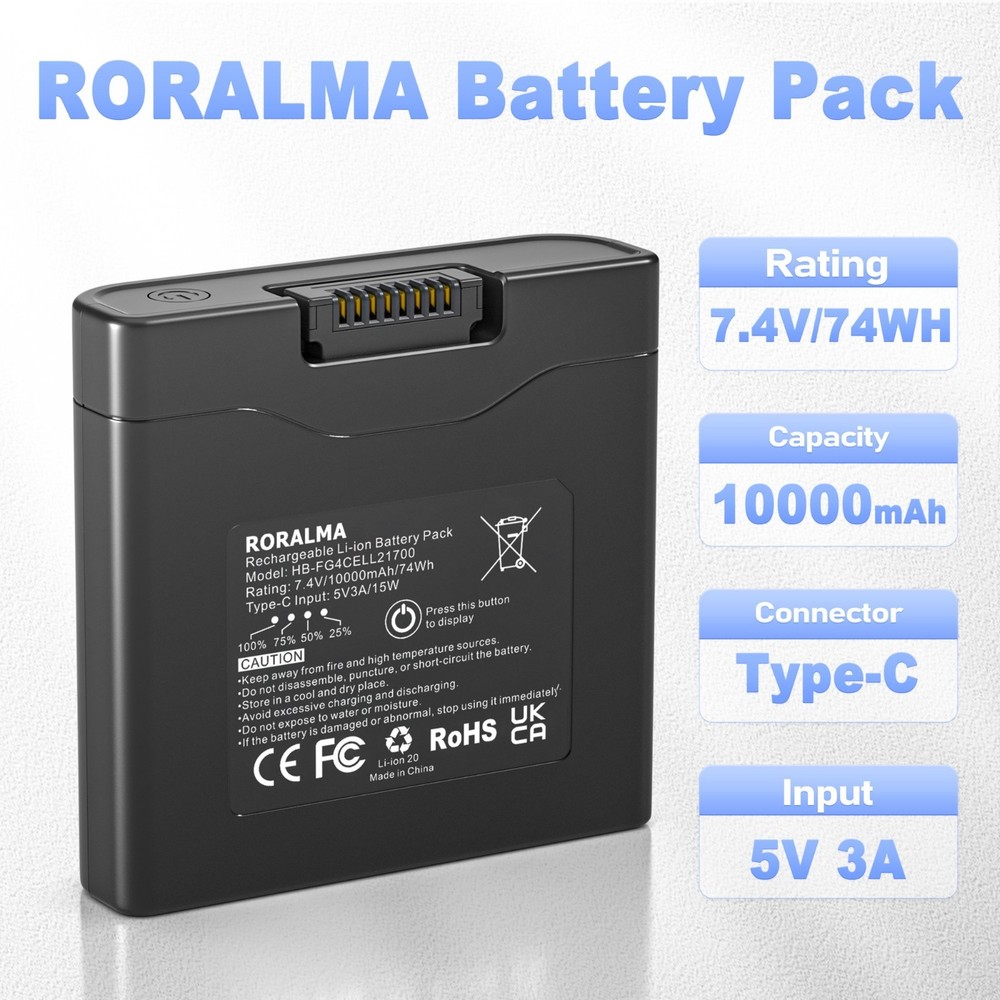 2 Pack 10000mAh for JBL Battery 400 Replacement for Partybox 320, Includes Tools