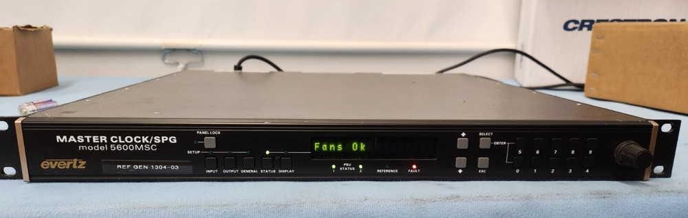 Evertz 5600MSC Master Sync Clock Generator / SPG #2