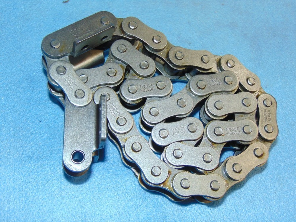 RIVETED ROLLER CHAIN, HKK60H, 3/4" PITCH, .5" CHAIN WIDTH, 2.5 FT LENGTH